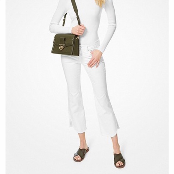 MK Jessie Medium Pebbled Leather Shoulder Bag - Picture 4 of 8